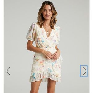 Showpo Arwyn Watercolor Dress